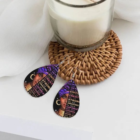 BOGO 50% Off Teardrop Dangle Retro Elegant Vintage Style Earrings - Picture 6 of 11